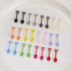 oly-3dfd6907ace0827ba19533e57bb33f00 Wholesale Heart Shaped Food Toy Fork Pendant Alloy Baking Paint Mixed Colors Fashion Accessory