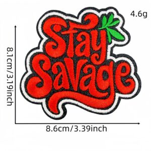 English slogan cloth sticker 2 #