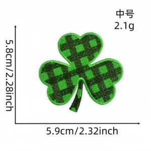 Green leaf medium cloth sticker 2#