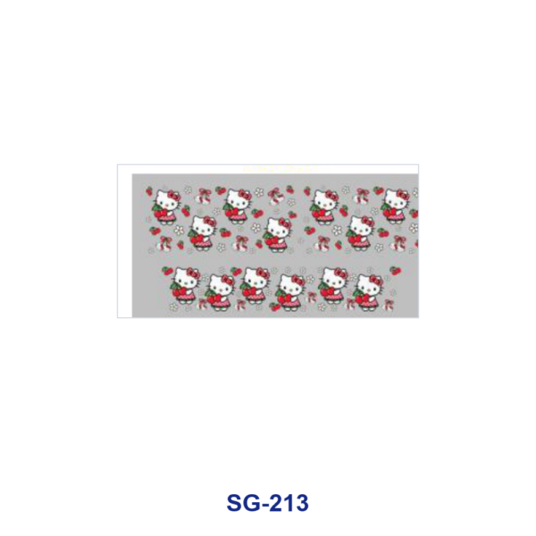 Wholesale 8pcs Kawaii Little Girl 3oz Cup Stickers Wrap OLY Exclusive