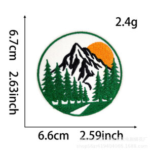 Heated melt glue * Sunset Mountain