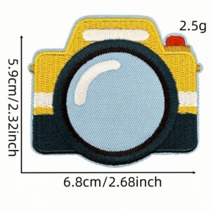 Cartoon camera cloth sticker 5 #