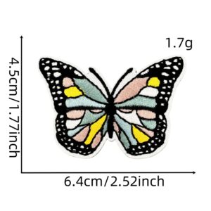 Butterfly cloth stickers 13#