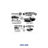 Wholesale 8pcs Gothic Vintage Mini Cup Keychain Sticker