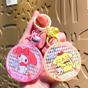 oly-3e6d49adc5e8f5427c511d0ffbf071cf Wholesale Stylish Acrylic Keychain Bag Charm Cute Car Key Accessory OLY Exclusive