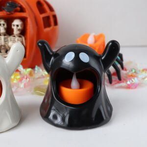 Big mouth ghost lamp-black