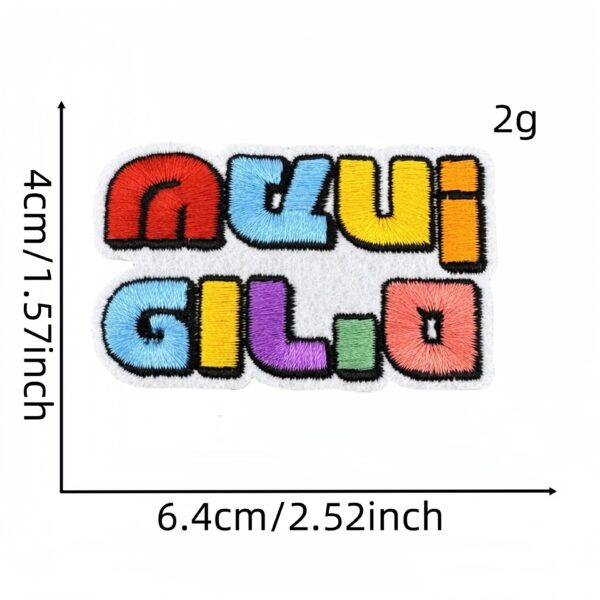 oly-3e7b5342fe43495da346b43bb8f3de92 Wholesale Cartoon Birthday Party Embroidery Patch Iron-On Applique Decorative DIY Accessory for Gift Resale
