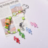 oly-3e7bb4f64e6845f03f0d54b6f75ff2a8 Wholesale UV Plated Acrylic Christmas Cane Pendant DIY Phone Charm Resale Jewelry Accessory