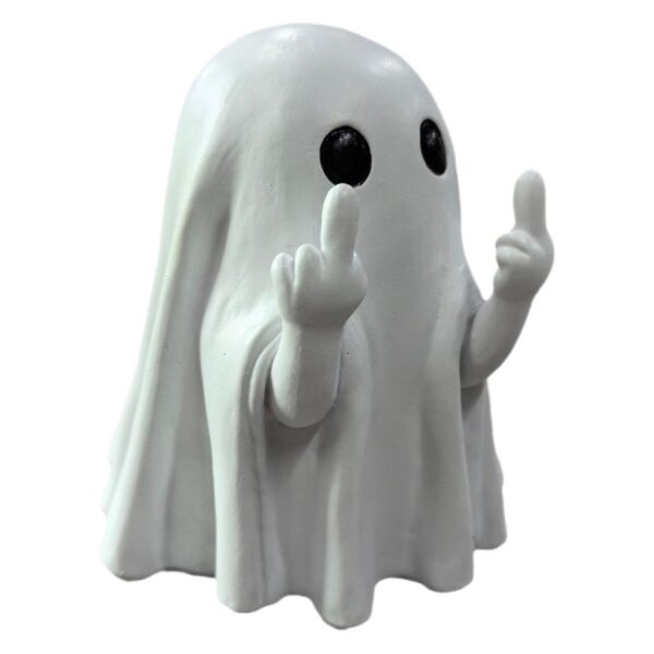 oly-3e8684e1700d6cfcecde548fa7354a99 Wholesale Resin Ghost Figurine Middle Finger Gesture Halloween Decoration Home Decor