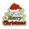 Wholesale Christmas Embroidered Patch Green Cartoon Series for DIY Clothing Decoration Decorative Accessories