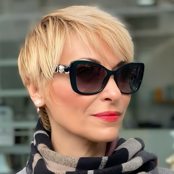 oly-3e8ce97a101e5b87067e0b33db8c61c0 Wholesale Butterfly Pearl Inlay Sunglasses UV400 Protection Black Frame Grey Lens Boutique Accessory