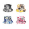 oly-3ea2f82f91a2e7716279da1c8c80b1a6 Wholesale Reversible Coconut Tree Print Fisherman Hat Sun Hat Wide Brim Summer Fashion Accessory for Women