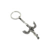 oly-3ebdafd9b242d28a1aa6ddd00cac40c1 Wholesale Ins Style Golden Skull Cross Keychain, Zinc Alloy Car Key Accessory for Gift and Resale