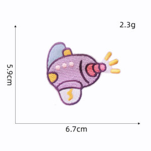 Toy gun cloth stickers-5#* Hot Melt Adhesive cloth stickers
