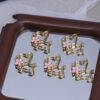 oly-3ed0b021cece2f2eb4feac6bec64356a Wholesale Gold Alloy Dog Pendant Car Key Accessory Fashion Charm for Resale