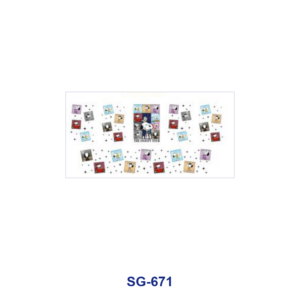 SG-671 / 8pcs / 16*7cm