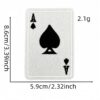 oly-3ef94c826e84ff5258b3f396745e6b3a Wholesale Embroidered Cloth Patch Ace of Spades Playing Card Design Decorative Fashion Accessory