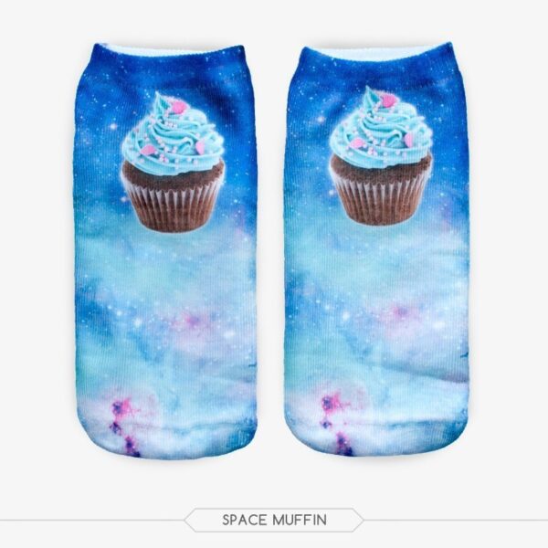oly-3f155c64ec72fa79d2a18d84cf7bf79e Wholesale 3D Ice Cream Print Casual Socks Polyester Cotton Breathable Streetwear Accessory
