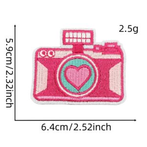 Pink cartoon cloth stickers 2#
