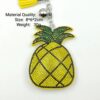 oly-3f29c60f1ba001e9cdf70390d39f4504 Wholesale Chic Yellow Rhinestone Keychain Bag Charm Boutique Resale Gift
