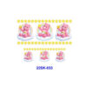 Wholesale 2/4/8pcs Colorful Bear Mini Keychain Sticker OLY Exclusive