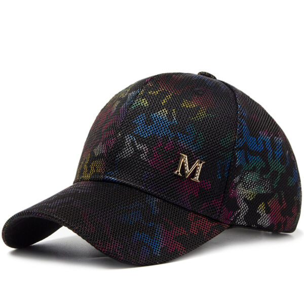 Wholesale White Adjustable Baseball Cap with English Alphabet for Sun Protection