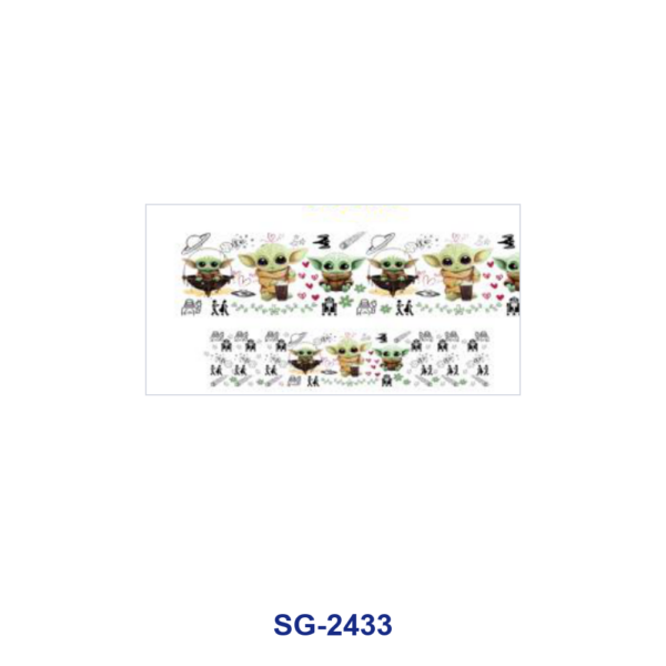 Wholesale 8pcs Mixed Perfume Beauty Cartoon Character Print 3oz Cup Stickers Wrap OLY Exclusive