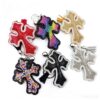 Wholesale Rhinestone Cross Keychain Fashion Decorative Accessory Wedding Gift