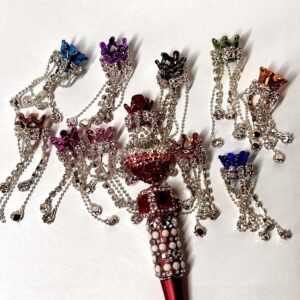 oly-3f83429450e9e2778df5493e787ff99a Wholesale Trendy Crown Tassel Rhinestone Beads Plastic Resin DIY Jewelry Making Accessory