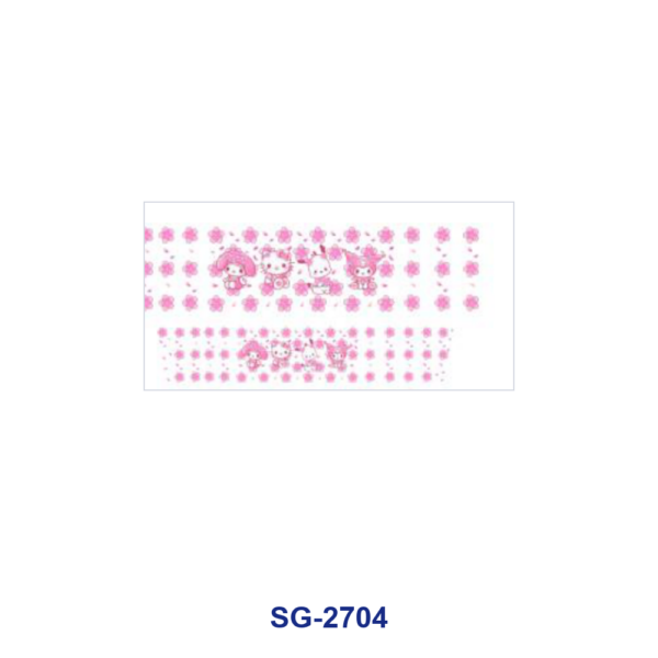 oly-3fa0093b5cfb21c45ad193e5c9c47694 Wholesale 8pcs Kawaii Cartoon Bow Floral Print 3oz Cup Stickers Wrap OLY Exclusive