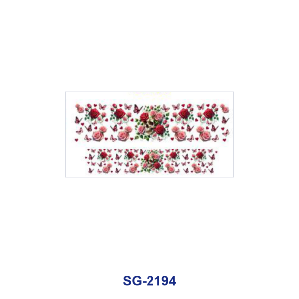 Wholesale 8pcs Mixed Gothic Rose Butterfly Print 3oz Cup Stickers Wrap