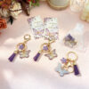 Wholesale Cartoon Animal Resin Keychain Pendant Cute Little Bear Design, Trendy Wedding Party Gift, Car Key Accessory