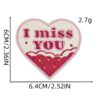 oly-3fdc67e2d096e38944541f059285a937 Wholesale Polyester Embroidered Heart Patch Decorative Applique for Clothing