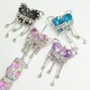 oly-3fe9f85f0b08a423e9c3ba9d5b4c47fa Wholesale Pink Alloy Butterfly Tassel Beads DIY Phone Chain Accessory