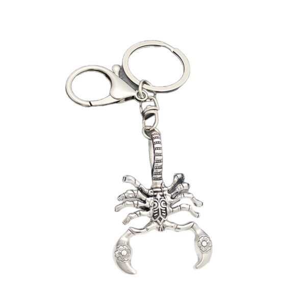 oly-4007daf5daa0715519c83647a75f9e87 Wholesale Zinc Alloy Spider Animal Keychain Stylish Car Key Accessory, Gift for Resale