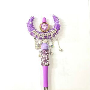 Purple tassel style