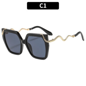 C1-black frame gray film
