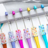 oly-402f75b03c506d95f7760197ed96d042 Wholesale DIY Beaded Pen Multicolor Pearl Gradient for Office Stationery and Gifts