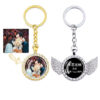 oly-4045fabeca131167644b43ca03f40944 Wholesale Gold Alloy Rhinestone Wings Keychain Bag Charm Boutique Resale Gift