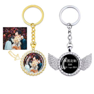 oly-4045fabeca131167644b43ca03f40944 Wholesale Gold Alloy Rhinestone Wings Keychain Bag Charm Boutique Resale Gift