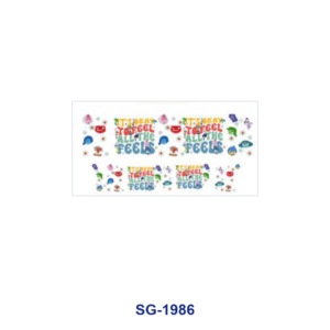 SG-1986 / 8pcs / 16*7cm