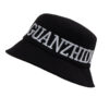 Wholesale Embroidered Large Letter Bucket Hat Unisex Summer Casual Breathable Hat