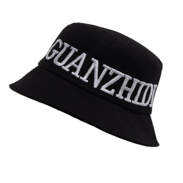 Wholesale Embroidered Large Letter Bucket Hat Unisex Summer Casual Breathable Hat