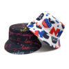 Wholesale Digital Print Flag Bucket Hat Fashion Sun Protection Hat for Outdoor Gift Boutique Accessory
