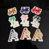 oly-40a1f7ea73bb2817e1c6cfb72f66e578 Wholesale Chic Horse Letter A Embroidered Patch Polyester DIY Craft for Towel and Clothing
