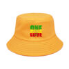 Wholesale One Love Letter Print Fisherman Hat, Sun Protection Unisex for Resale