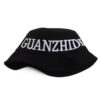 Wholesale Embroidered Large Letter Bucket Hat Unisex Summer Casual Breathable Hat