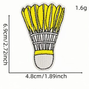 Badminton cloth stickers 24 #