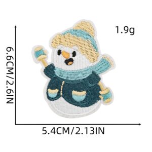 Christmas cloth stickers 4#