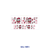 Wholesale 8pcs Sports Sign Print Pattern 3oz Cup Stickers Wrap OLY Exclusive